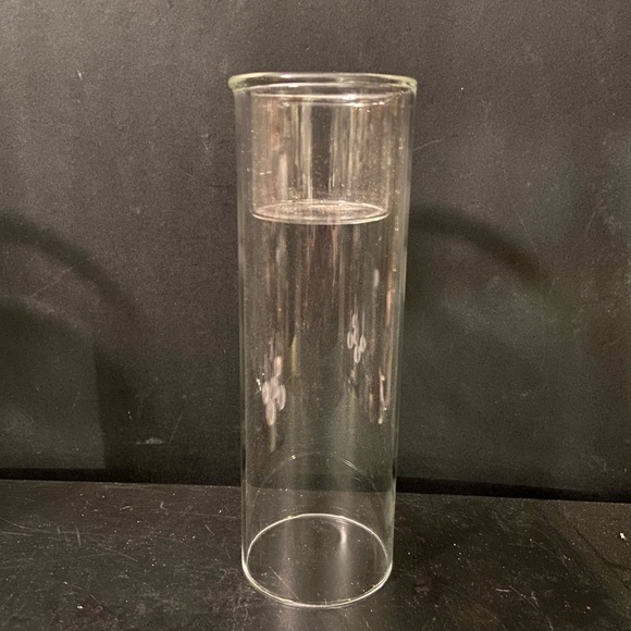 Clear Borosilicate Cylinder Votive Tealight Candle Holders 5 pcs Gallery
